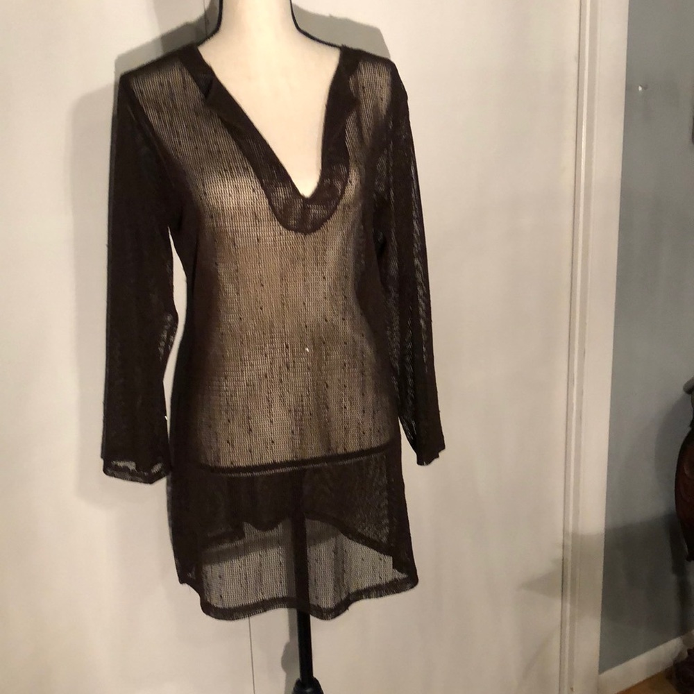 Pacific Cove Netted Sequin Swimsuit CoverUp NEVER WORN